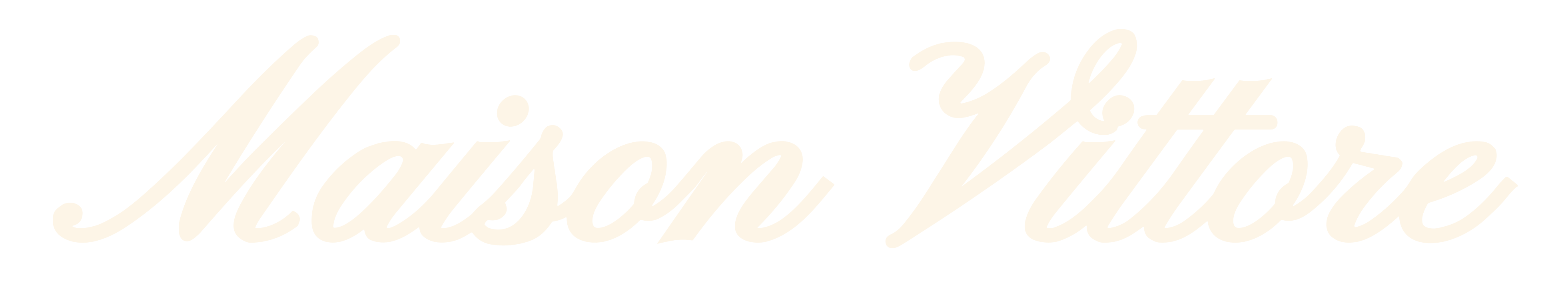 Logo site web marque de vêtements Maison Vittore 